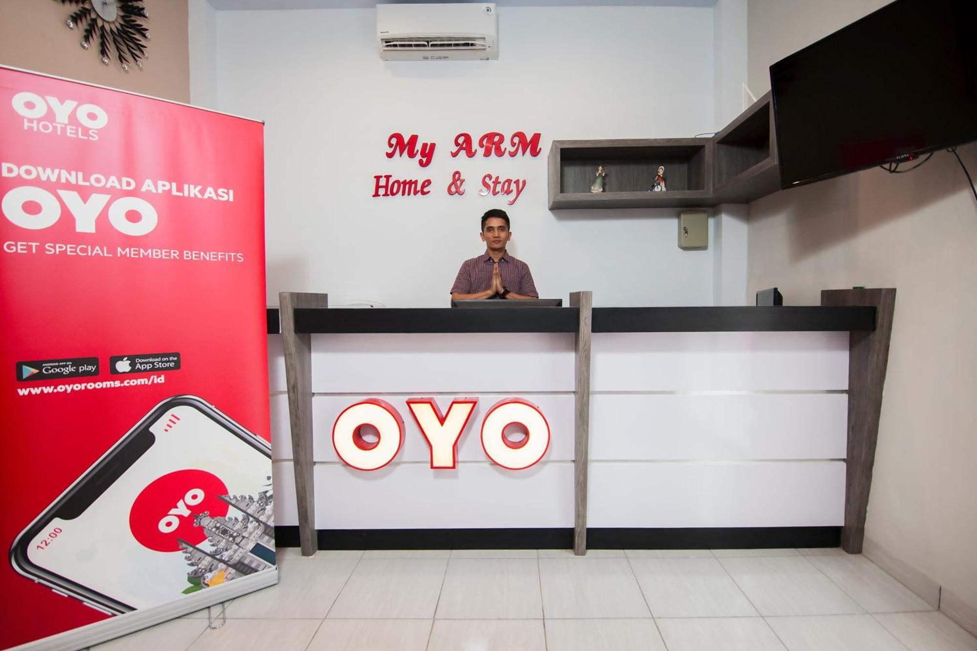 Oyo 725 My Arm Home & Stay Medan Bagian luar foto
